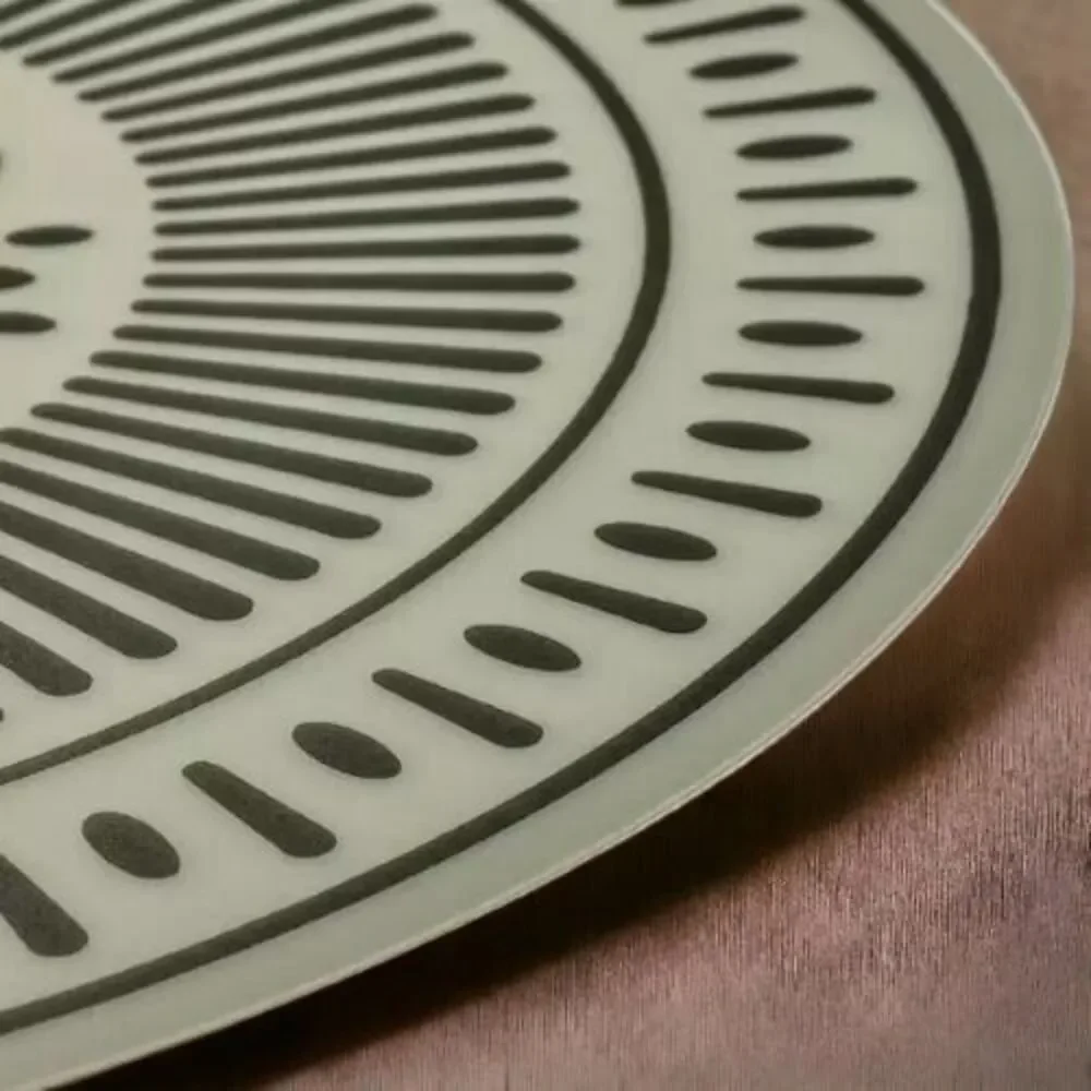 IKEA TUVIRIS Place mat Gray-Green/Patterned Plastic 14‎ ½ 